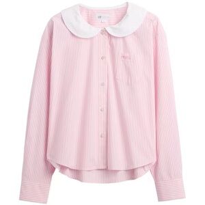 Gap x Sandy Liang Women's Poplin Oversized Shirt, May Pink